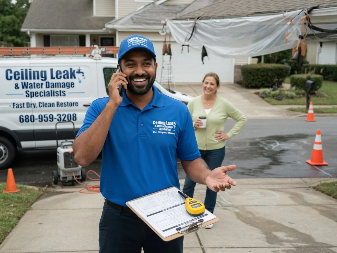 Ceiling Leak Cleanup Ponsford, MN FAQs
